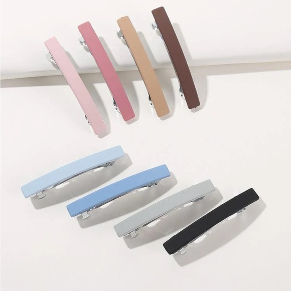 Set of 8 Hair Clips - Picture 1 of 3